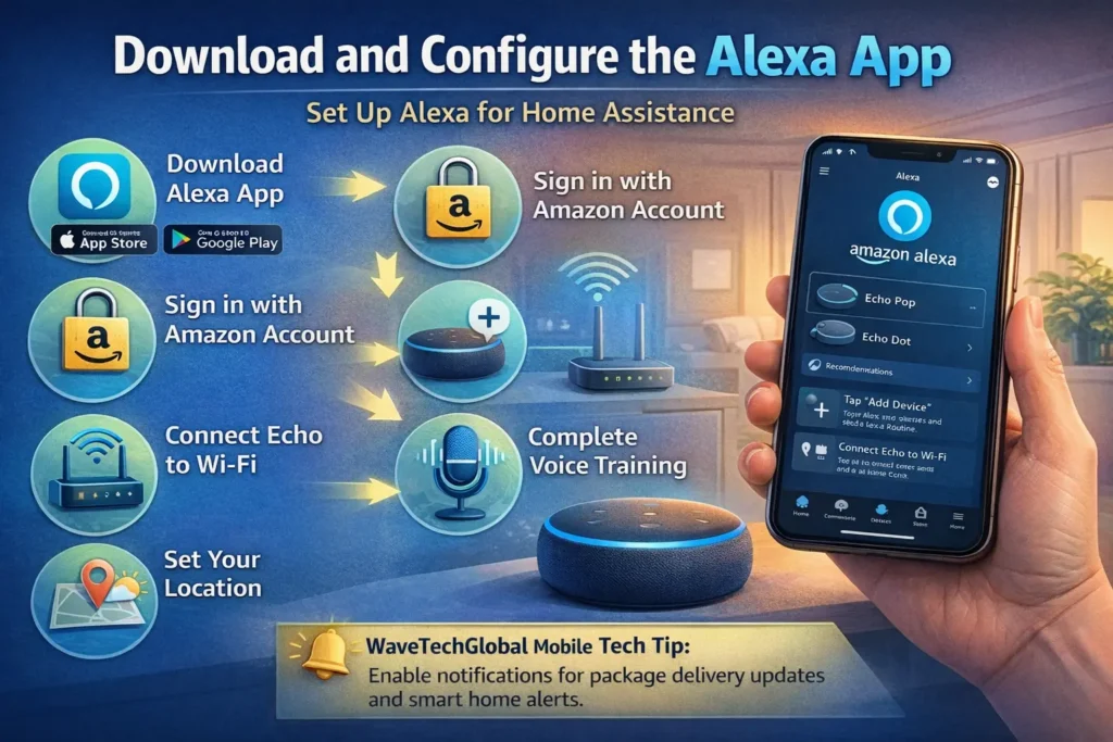 Download and Configure the Alexa App