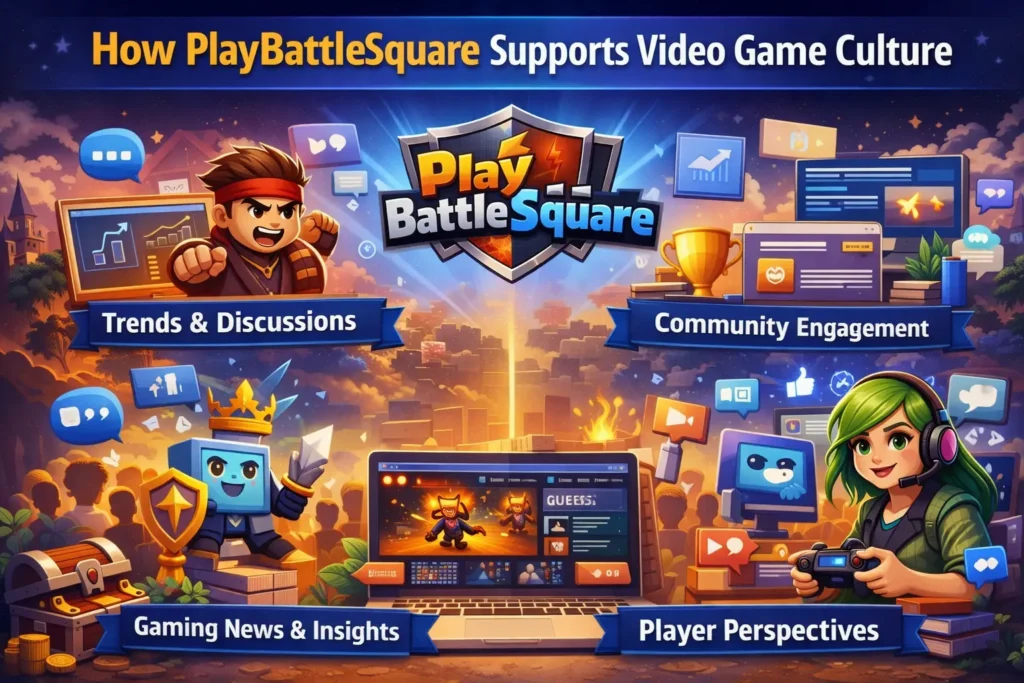 How PlayBattleSquare Supports Video Game Culture