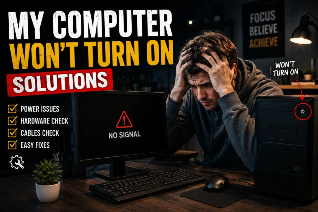 My Computer Won't Turn On Solutions